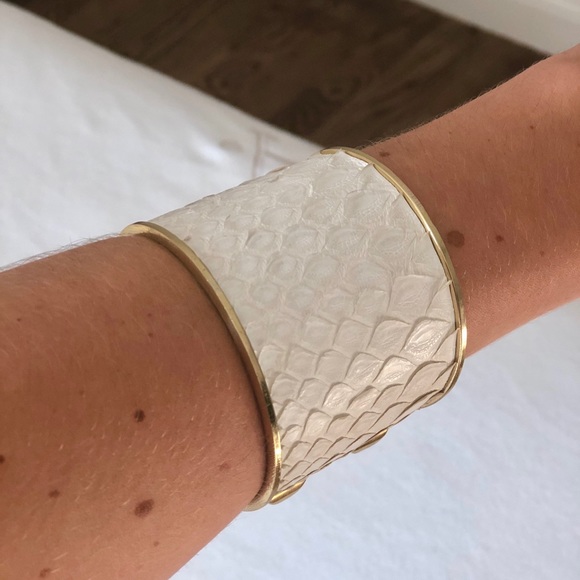 White Python Cuff - Picture 2 of 4